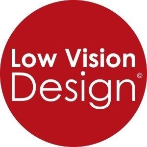 Low Vision Design Label